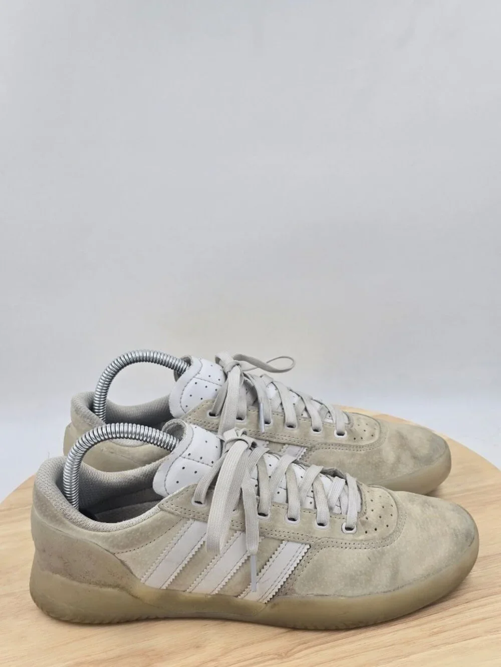 Adidas City Cup Crystal White Sneakers  Mens B22726 sz 8